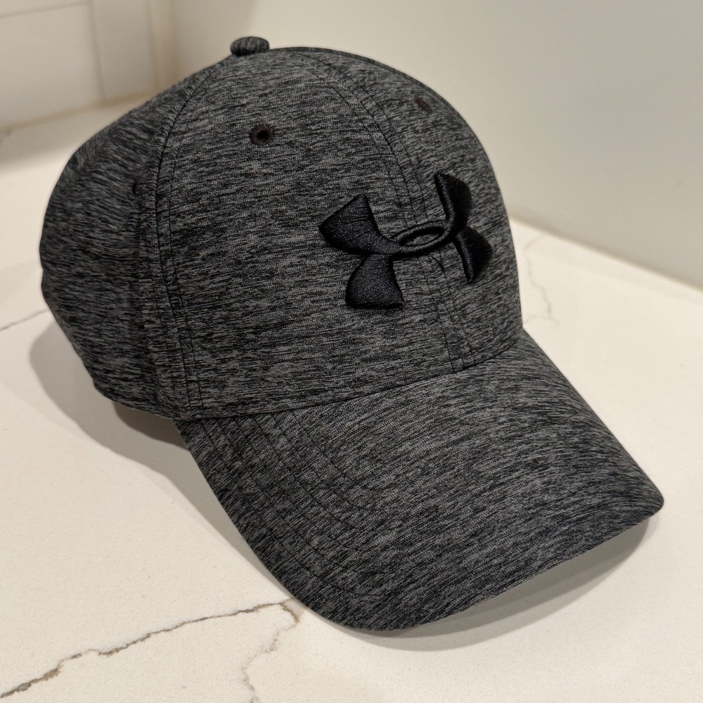 Under Armour Mens Blitzing 3.0 Stretch Fit Hat Gray Heather L/XL